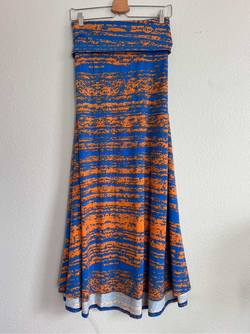 NWT 2XL maxi skirt, blue and orange, halter dress, FL Gators